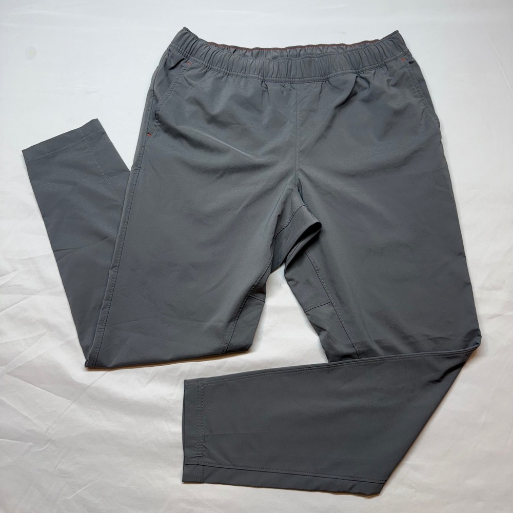 Eddie Bauer Mens Grey Technical Jogger Pants Outdoor Hiking Athletic Size L